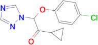 2-(4-Chloro-phenoxy)-1-cyclopropyl-2-[1,2,4]triazol-1-yl-ethanone