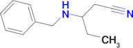 3-(Benzylamino)pentanenitrile