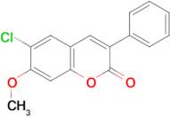 6-Chloro-7-methoxy-3-phenyl-chromen-2-one