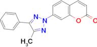 7-(4-Methyl-5-phenyl-[1,2,3]triazol-2-yl)-chromen-2-one