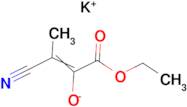 Potassium 2-cyano-4-ethoxy-3,4-dioxobutan-2-ide