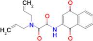 N,N-Diallyl-N'-(1,4-dioxo-1,4-dihydro-naphthalen-2-yl)-oxalamide