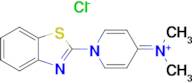 (1-Benzothiazol-2-yl-1H-pyridin-4-ylidene)-dimethyl-ammonium; chloride