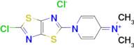 [1-(5-Chloro-thiazolo[5,4-d]thiazol-2-yl)-1H-pyridin-4-ylidene]-dimethyl-ammonium; chloride