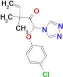 1-(4-Chloro-phenoxy)-3,3-dimethyl-1-[1,2,4]triazol-4-yl-pent-4-en-2-one