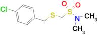 C-(4-Chloro-benzylsulfanyl)-N,N-dimethyl-methanesulfonamide