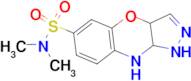 1,3a,9,9a-Tetrahydro-4-oxa-1,2,9-triaza-cyclopenta[b]naphthalene-6-sulfonic acid dimethylamide