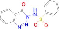 N-(4-Oxobenzo[d][1,2,3]triazin-3(4H)-yl)benzenesulfonamide