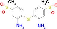 6,6'-Thiobis[3-(methylsulfonyl)aniline]