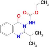 (2-Isopropyl-4-oxo-4H-quinazolin-3-yl)-carbamic acid ethyl ester