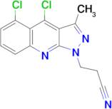 3-(4,5-Dichloro-3-methyl-pyrazolo[3,4-b]quinolin-1-yl)-propionitrile