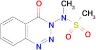 N-Methyl-N-(4-oxo-4H-benzo[d][1,2,3]triazin-3-yl)-methanesulfonamide