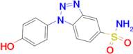 1-(4-Hydroxy-phenyl)-1H-benzotriazole-5-sulfonic acid amide