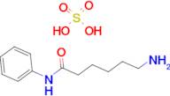 6-Amino-hexanoic acid phenylamide; compound with sulfuric acid