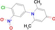 1-(4-Chloro-3-nitro-phenyl)-2,6-dimethyl-1H-pyridin-4-one