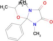 2-Isopropoxy-1,3-dimethyl-2-phenyl-imidazolidine-4,5-dione