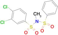 N-3,4-Dichlorophenylsulfonyl-N-phenylsulfonylmethylamine