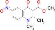 1,2-Dimethyl-6-nitro-4-oxo-1,4-dihydro-quinoline-3-carboxylic acid methyl ester