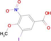 3-Iodo-4-methoxy-5-nitro-benzoic acid