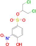 4-Hydroxy-3-nitro-benzenesulfonic acid 2-chloro-1-chloromethyl-ethyl ester