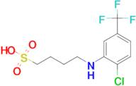 4-(2-Chloro-5-trifluoromethyl-phenylamino)-butane-1-sulfonic acid