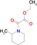 (2-METHYL-PIPERIDIN-1-YL)-OXO-ACETIC ACID ETHYL ESTER