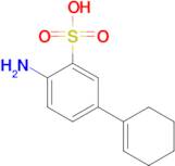 2-Amino-5-cyclohex-1-enyl-benzenesulfonic acid