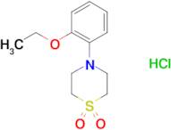 4-(2-Ethoxy-phenyl)-thiomorpholine 1,1-dioxide; hydrochloride