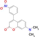 7-Dimethylamino-4-(3-nitro-phenyl)-chromen-2-one