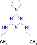 N,N'-Dipropyl-6-pyrrolidin-1-yl-[1,3,5]triazine-2,4-diamine