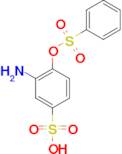 3-Amino-4-benzenesulfonyloxy-benzenesulfonic acid