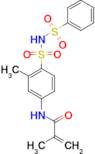 (4-Methacryloylamino-2-methylphenylsulfonyl)-phenylsulfonylamine