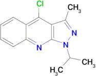 4-Chloro-1-isopropyl-3-methyl-1H-pyrazolo[3,4-b]quinoline