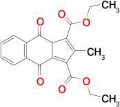 9-Hydroxy-2-methyl-4-oxo-4H-cyclopenta[b]naphthalene-1,3-dicarboxylic acid diethyl ester