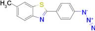 2-(4-Azido-phenyl)-6-methyl-benzothiazole