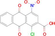 1-Chloro-4-nitro-9,10-dioxo-9,10-dihydro-anthracene-2-carboxylic acid