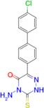4-Amino-6-(4'-chloro-biphenyl-4-yl)-3-thioxo-3,4-dihydro-2H-[1,2,4]triazin-5-one