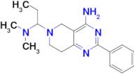 6-(1-Dimethylamino-propyl)-2-phenyl-5,6,7,8-tetrahydro-pyrido[4,3-d]pyrimidin-4-ylamine