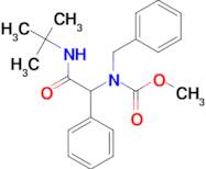 Benzyl-(tert-butylcarbamoyl-phenyl-methyl)-carbamic acid methyl ester