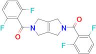 [5-(2,6-Difluoro-benzoyl)-3,4,5,6-tetrahydro-1H-pyrrolo[3,4-c]pyrrol-2-yl]-(2,6-difluoro-phenyl)-m…