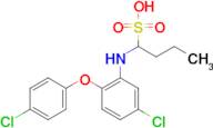 1-[5-Chloro-2-(4-chloro-phenoxy)-phenylamino]-butane-1-sulfonic acid