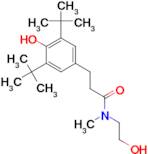 3-(3,5-Di-tert-butyl-4-hydroxy-phenyl)-N-(2-hydroxy-ethyl)-N-methyl-propionamide