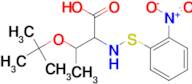 3-tert-Butoxy-2-(2-nitro-phenylsulfanylamino)-butyric acid