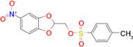 Toluene-4-sulfonic acid 5-nitro-benzo[1,3]dioxol-2-ylmethyl ester