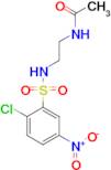 N-[2-(2-Chloro-5-nitro-benzenesulfonylamino)-ethyl]-acetamide