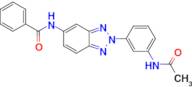N-[2-(3-Acetylamino-phenyl)-2H-benzotriazol-5-yl]-benzamide