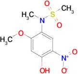 N-(4-Hydroxy-2-methoxy-5-nitro-phenyl)-N-methyl-methanesulfonamide