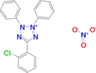 5-(2-Chloro-phenyl)-2,3-diphenyl-3H-tetrazol-2-ium; nitrate