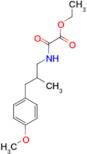 N-[3-(4-Methoxy-phenyl)-2-methyl-propyl]-oxalamic acid ethyl ester