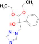 1,1-Diethoxy-2-phenyl-3-[1,2,4]triazol-1-yl-propan-2-ol